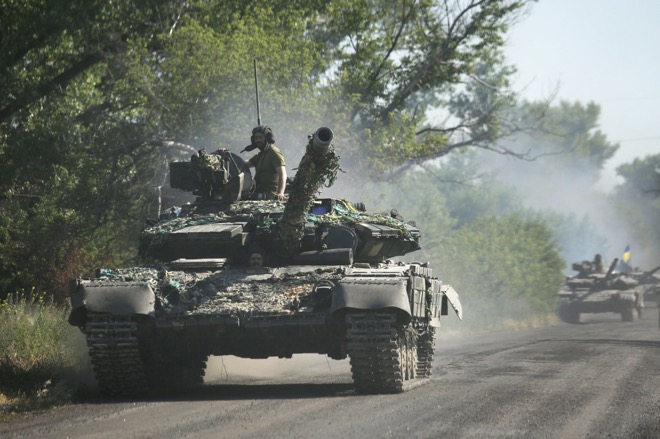Xung đột ở miền đông Ukraine đang có bước ngoặt rõ rệt.