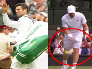 Thể thao - Djokovic ngỡ ngàng vì được ủng hộ ở Wimbledon, Murray giao bóng xấu xí