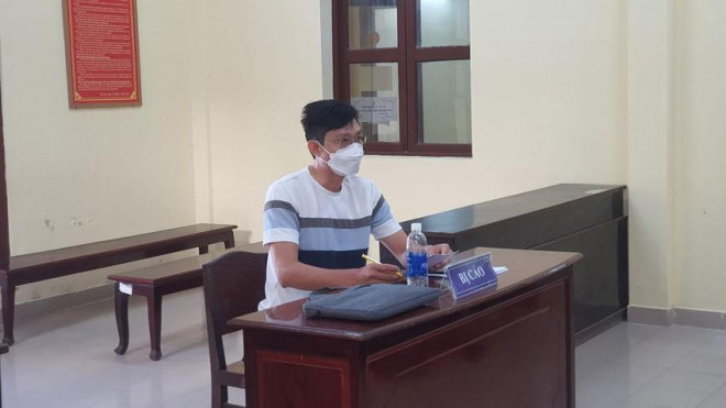 Ông Huỳnh Thanh Lam tại phiên xử trước khi VKS rút hồ sơ. Ảnh: TRẦN VŨ