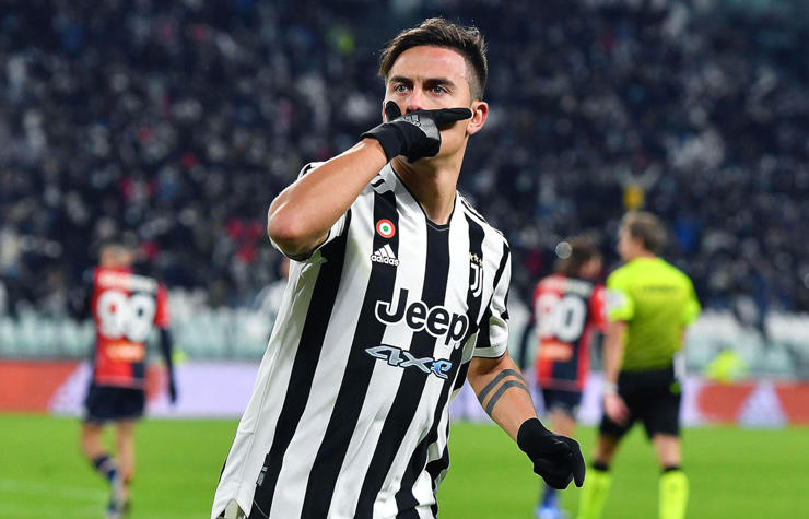 Dybala chỉ được xếp hạng 4 trong danh sách những tiền vệ tấn công xuất sắc nhất hiện tại