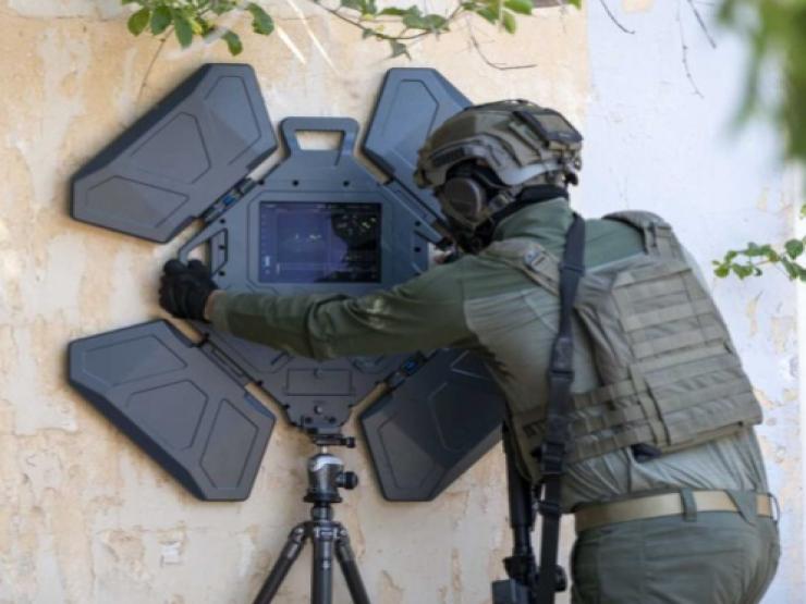 Binh sĩ ”nhìn xuyên tường” nhờ thiết bị quân sự mới của Israel