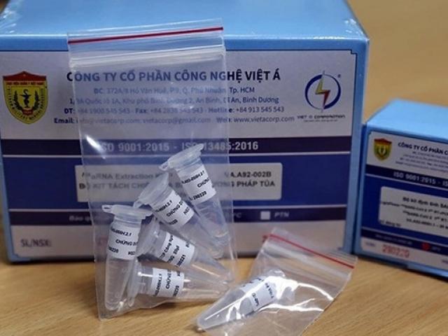 Công ty Việt Á nhập 3 triệu que test nhanh từ Trung Quốc