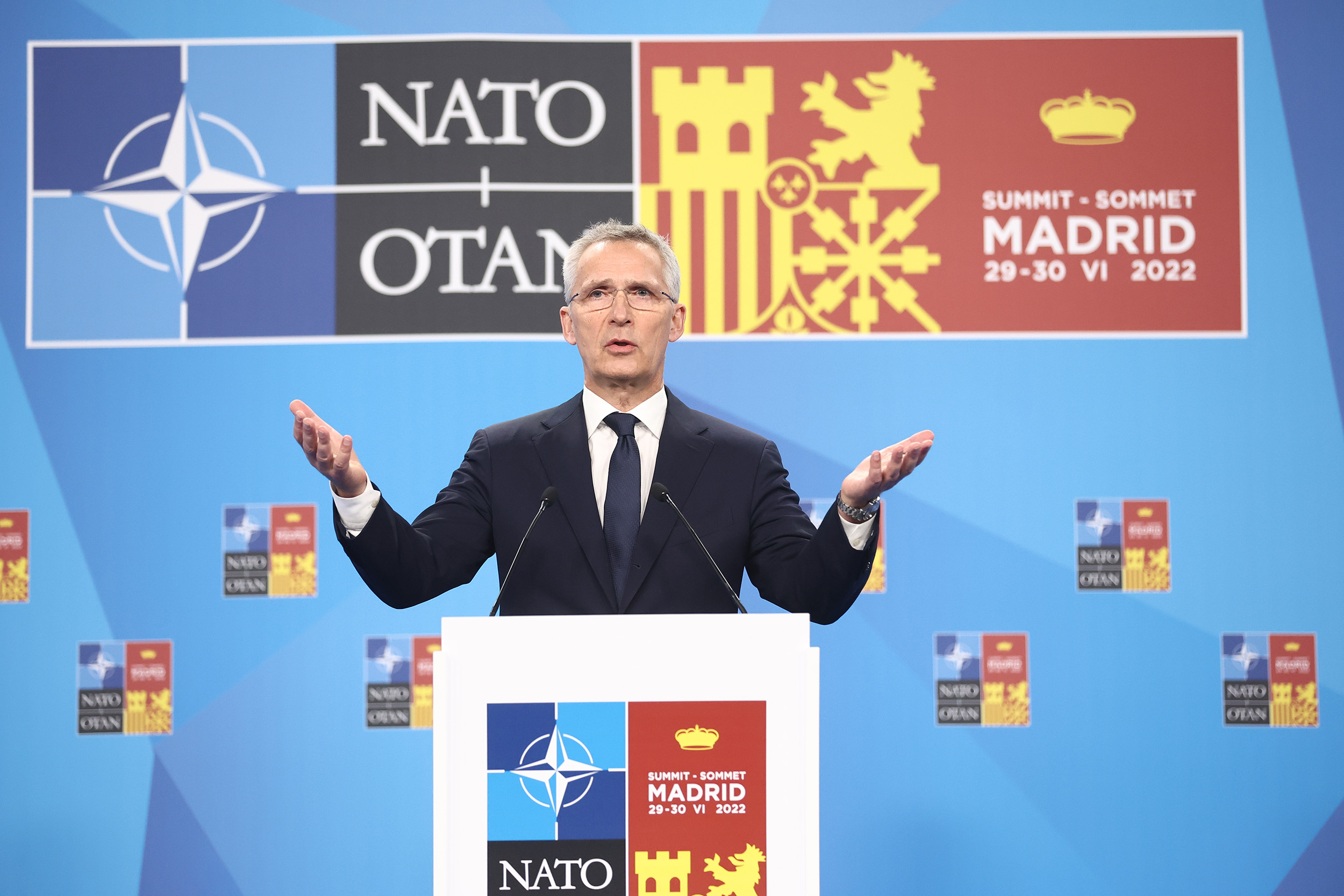 Tổng thư ký NATO – ông Jens Stoltenberg&nbsp;(ảnh: Guardian)