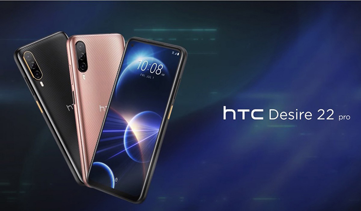 HTC Desire 22 Pro.