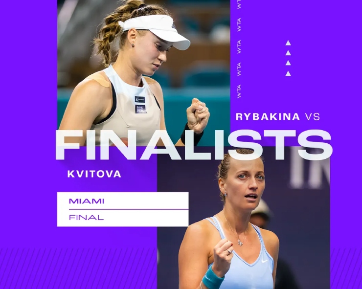 Kvitova có thể ngăn Rybakina hoàn tất&nbsp;"Sunshine Double"?