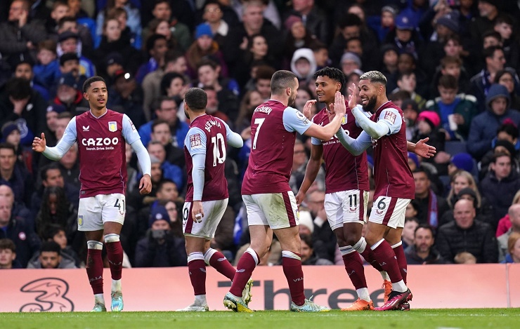 Aston Villa nhấn chìm Chelsea ngay tại Stamford Bridge