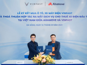 Ahamove mua 200 xe VinFast để triển khai dịch vụ cho thuê xe máy điện đầu tiên tại Việt Nam