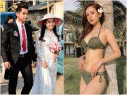 Đời sống Showbiz - Cô gái khiến Độ Mixi &quot;cưới gấp&quot; sau 3 tháng hẹn hò có &quot;hot&quot; bằng bà xã kém 13 tuổi của Xemesis