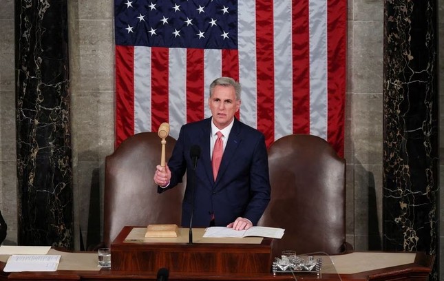 Chủ tịch Hạ viện Mỹ Kevin McCarthy. Ảnh: Reuters