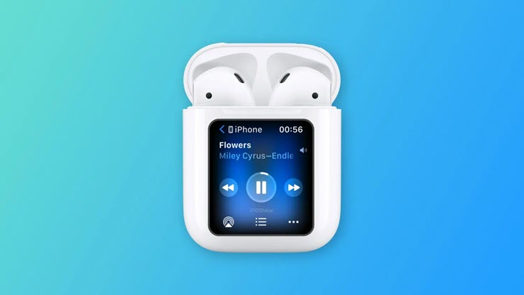 Hộp sạc của AirPods có thể sẽ có màn hình riêng - 1