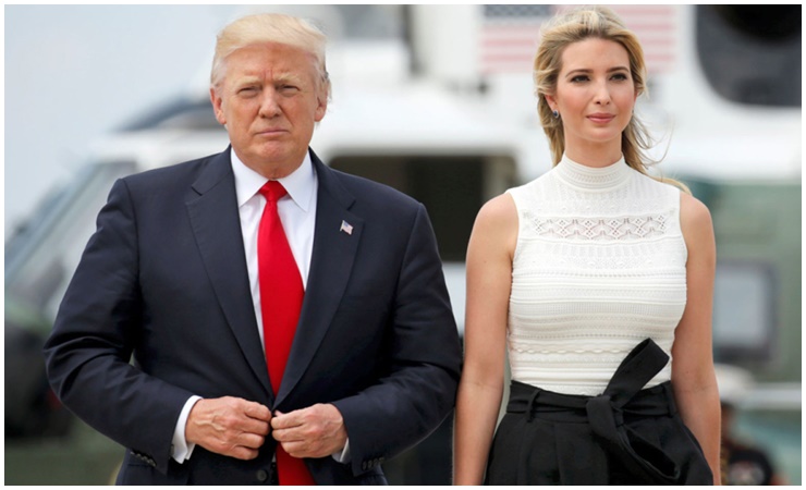 Người con ưu tú nhất của ông Trump chính là nữ doanh nhân thành đạt Ivanka, sở hữu vẻ đẹp tựa nữ thần.
