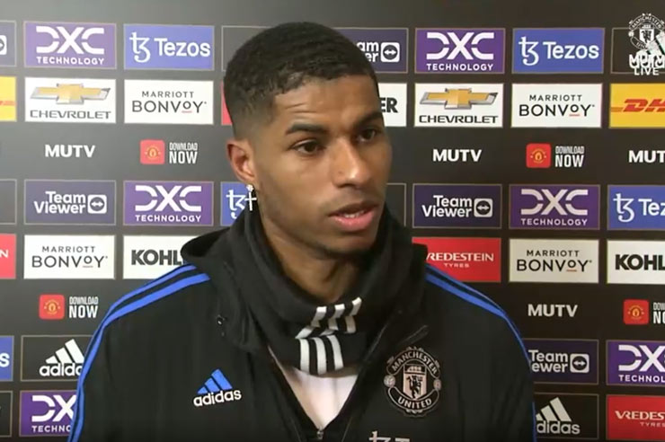 Rashford thích thú với những chiến thắng tối thiểu cùng "Quỷ đỏ"