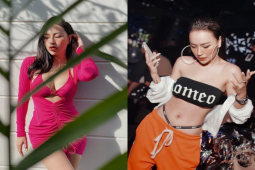 DJ “hot nhất Hà thành” làm mẹ 2 con khoe body ”vạn người mê”