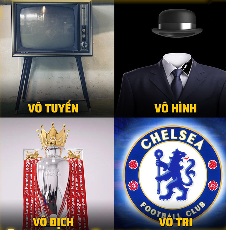 Kiểu fan của Chelsea thời điểm hiện tại.