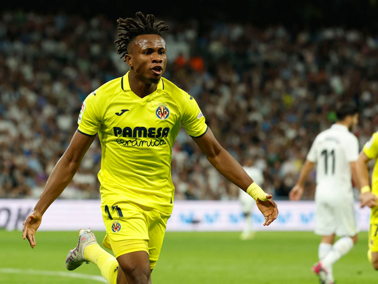 Cầu thủ chạy cánh của Villarreal, Samuel Chukwueze lập cú đúp "nhấn chìm" Real Madrid