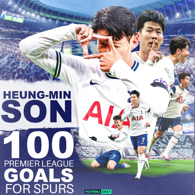 Son Heung Min cán mốc 100 bàn ở Ngoại hạng Anh