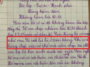 Bạn trẻ - Cuộc sống - Bản kiểm điểm của học sinh tiểu học khiến cộng đồng mạng cười ngất