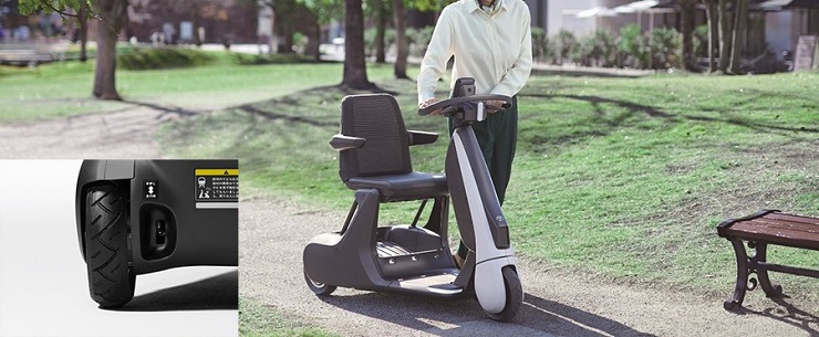 Toyota trình làng C+ Walk - xe máy điện cho người cao tuổi, nhiều trang bị xịn như ô tô - 5