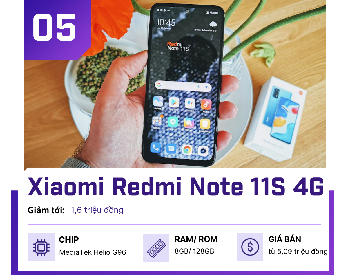 Nhiều smartphone giảm tới 30% giữa tháng 4 - 5