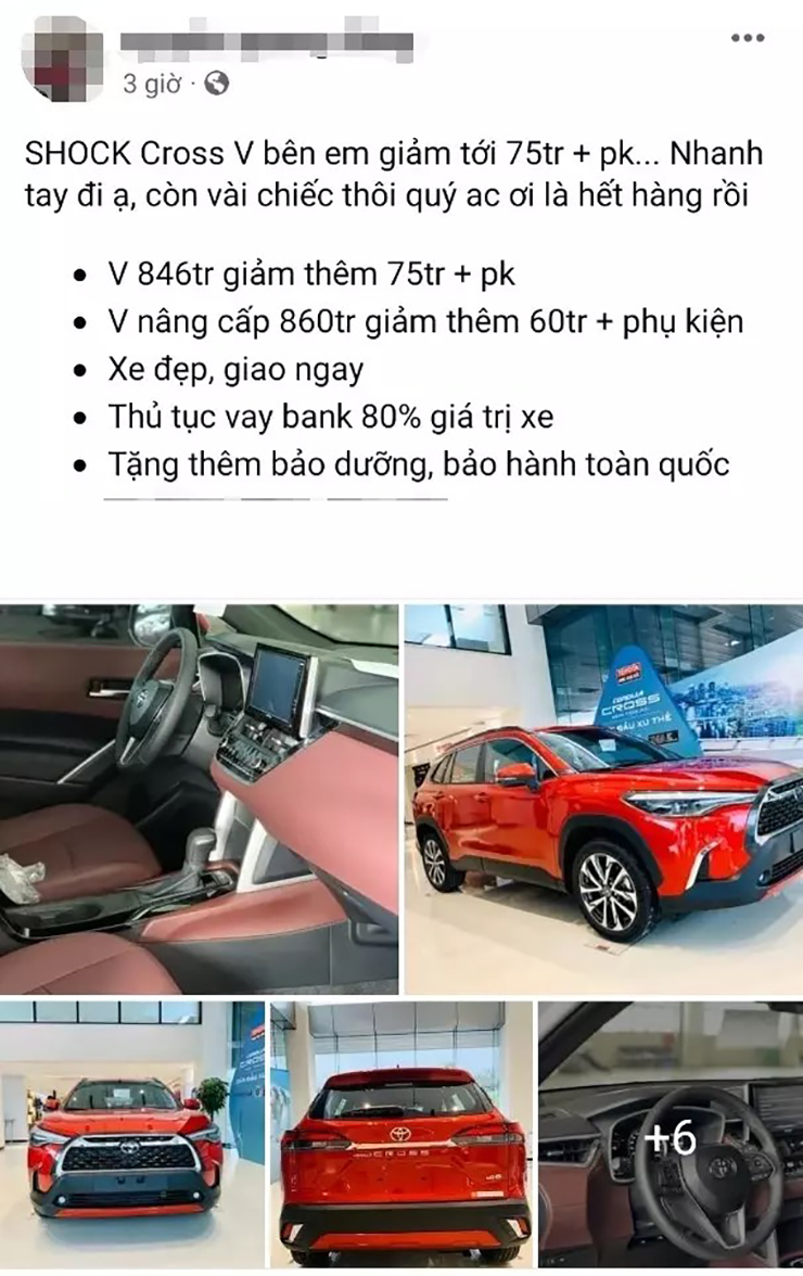 Toyota Corolla Cross giảm giá 75 triệu đồng để tăng sức cạnh tranh - 2