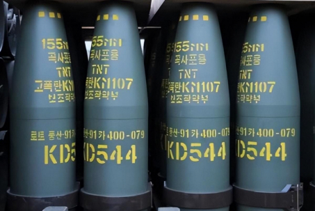Báo Hàn: Mỹ vay Hàn Quốc 500.000 đạn pháo