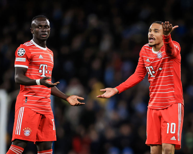 Sadio Mane bị tố đấm vào mặt của Leroy Sane vì mâu thuẫn ở trận đấu tại sân Etihad