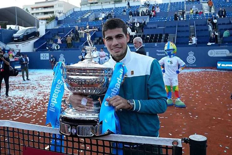 Carlos Alcaraz đủ sức dự Barcelona Open để bảo vệ danh hiệu ATP 500 này