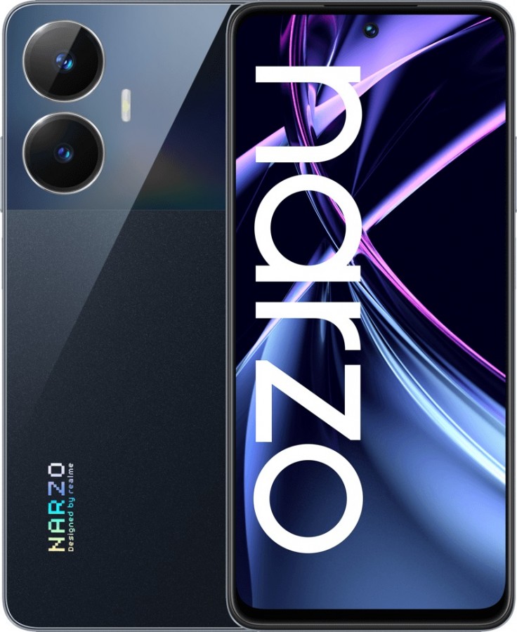 2 màu của&nbsp;Realme Narzo N55.