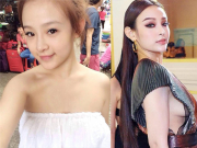 Đời sống Showbiz - Rũ bỏ lớp son phấn, hotgirl giàu nhất showbiz Việt gây ngỡ ngàng