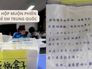 Bạn trẻ - Cuộc sống - &quot;Chiếc hộp muộn phiền&quot; của học sinh Trung Quốc hé lộ điều đau lòng sau những áp lực nặng nề