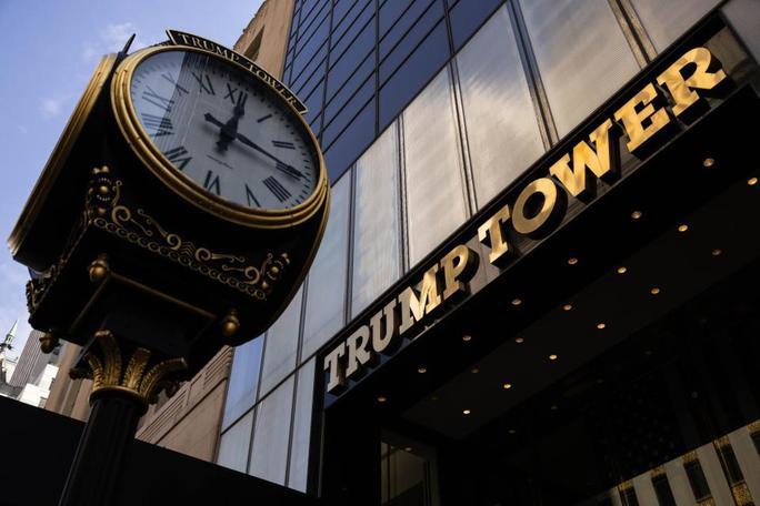 Tòa nhà Trump Tower của ông Trump. Ảnh: Bloomberg