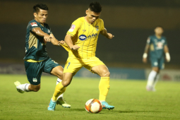 Video bóng đá SLNA - HAGL: Tưng bừng 4 bàn, chiến thắng đầu tay (V-League)