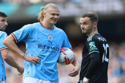 Video bóng đá Man City - Leicester City: Màn hủy diệt trong 25 phút, đoạn kết bất ngờ (Ngoại hạng Anh)