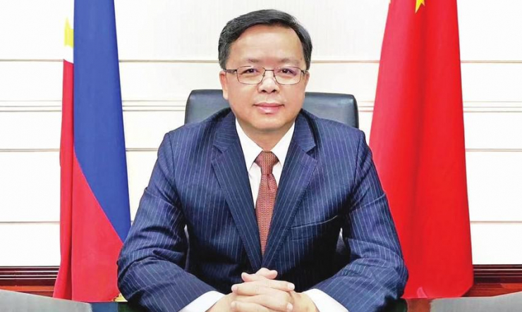 Đại sứ Trung Quốc tại Philippines Hoàng Khê Liên. Ảnh: ĐẠI SỨ QUÁN TQ TẠI PHILIPPINES
