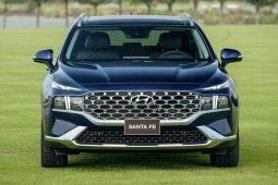 Đánh giá Hyundai SantaFe: Tiện nghi hơn, mạnh mẽ hơn