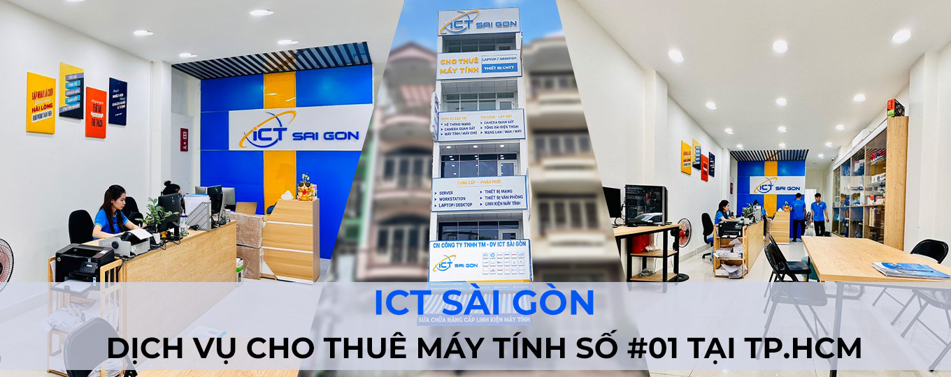 ICT Sài Gòn - Cho thuê, cung cấp thiết bị công nghệ uy tín, quy mô toàn quốc - 1