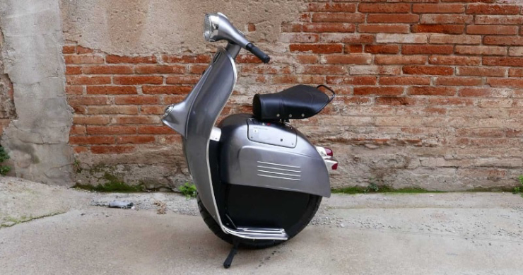 Xe điện một bánh, chạy như Vespa, nhà phố không lo chỗ để - 1