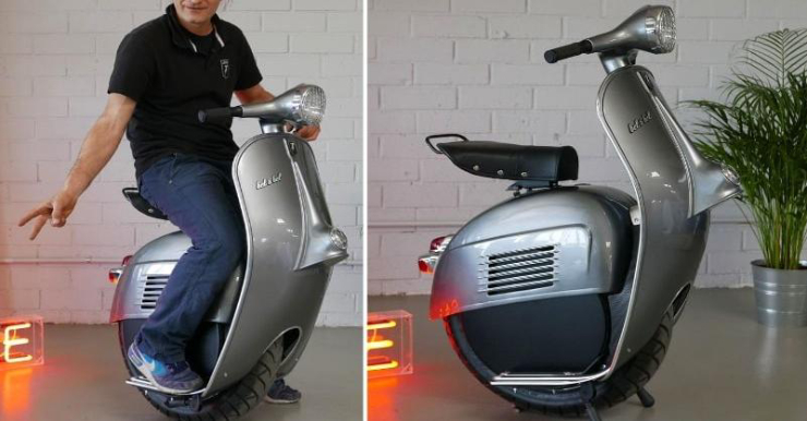 Xe điện một bánh, chạy như Vespa, nhà phố không lo chỗ để - 2