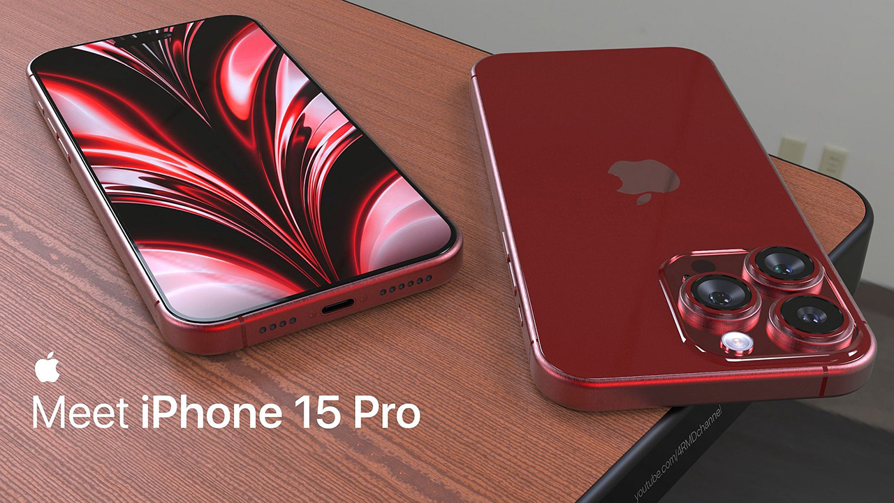 Ảnh concept&nbsp;iPhone 15 Pro.