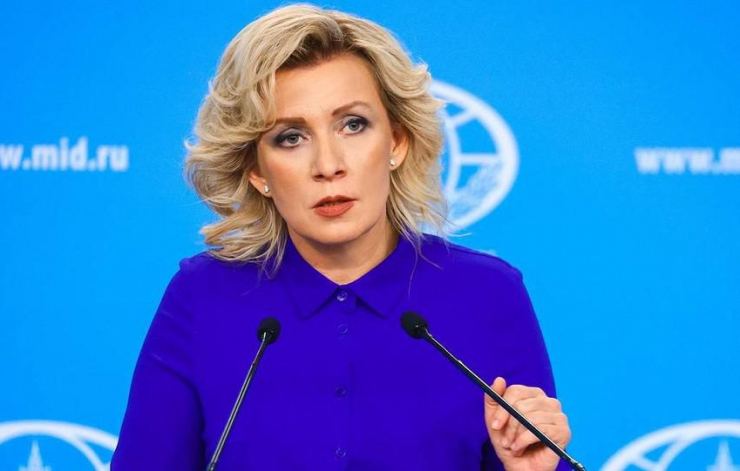 Người phát ngôn Bộ Ngoại giao Nga Maria Zakharova. Ảnh: CƠ QUAN BÁO CHÍ BỘ NGOẠI GIAO NGA