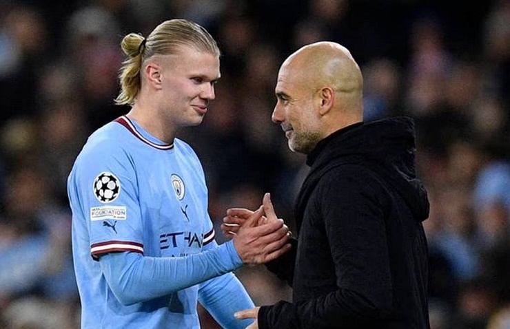 Haaland hiện là "báu vật" của HLV Pep Guardiola và Man City