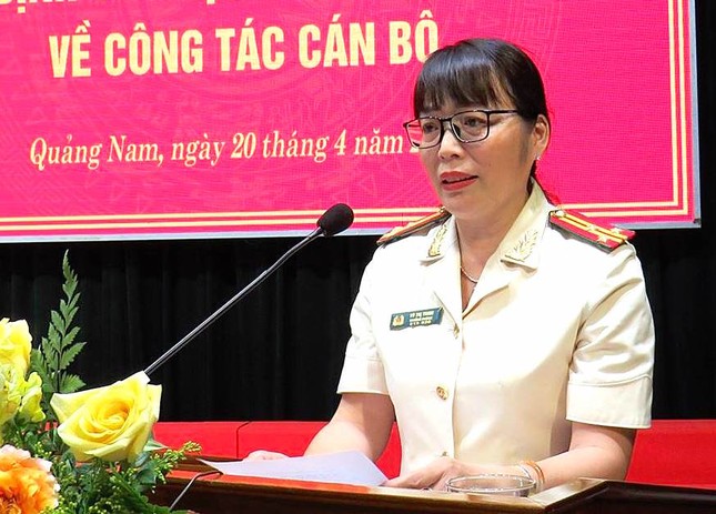 Tân Phó Giám đốc Công an tỉnh Quảng Nam Võ Thị Trinh