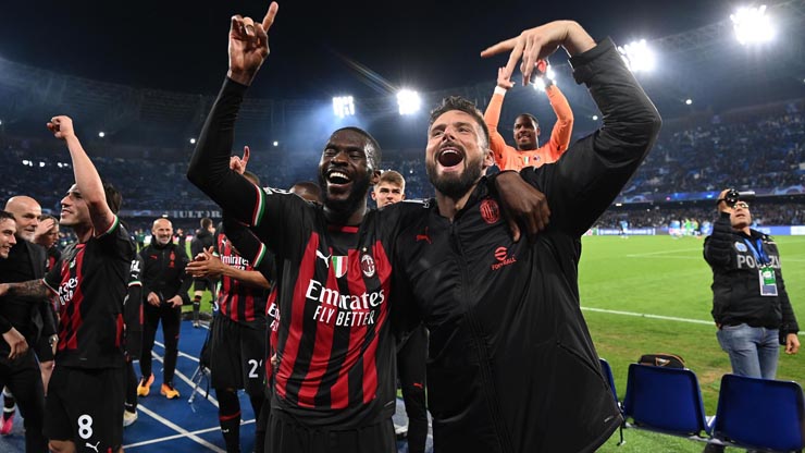 AC Milan đã ghi danh vào bán kết Champions League