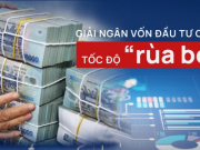 Kinh doanh - Giải ngân vốn đầu tư công tốc độ 'rùa bò'