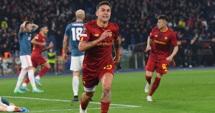 AS Roma thoát hiểm nhờ Paulo Dybala tỏa sáng cuối trận