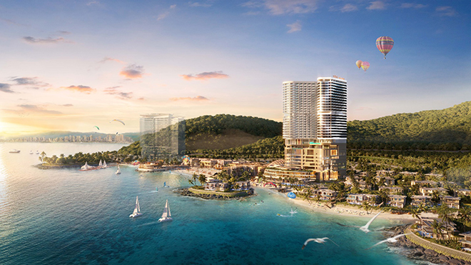 Dinh thự Gran Meliá Nha Trang với vị trí sát biển hiếm hoi