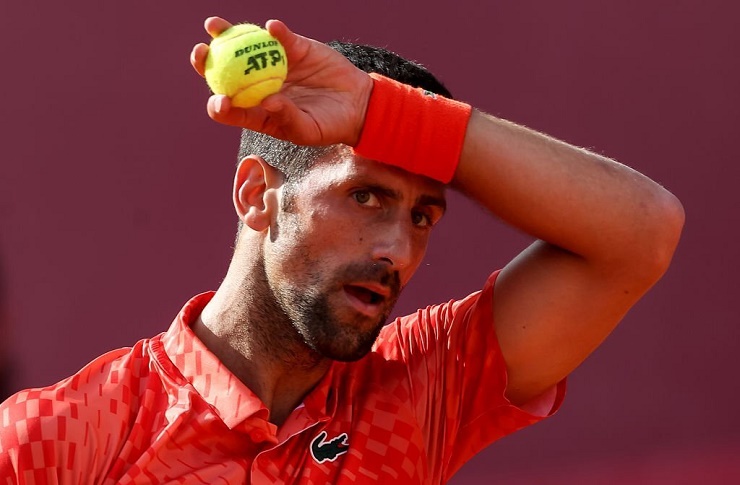 Djokovic bỏ lỡ tới 15 cơ hội giành break