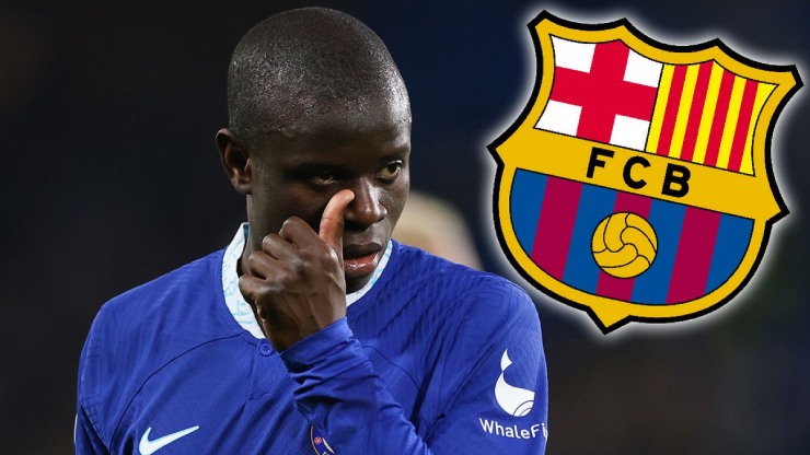 Barca muốn chiêu mộ Kante