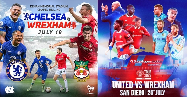 Wrexham sẽ có cơ hội đối đầu Chelsea và MU vào mùa hè