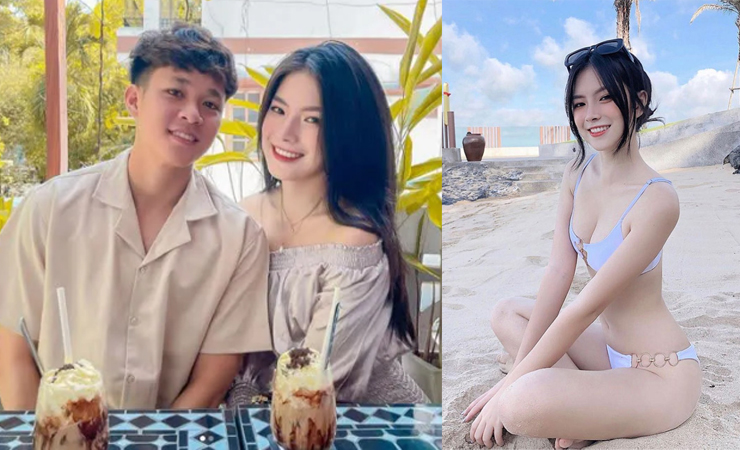 Bảo Hân là một trong những nàng WAGs xinh đẹp, được biết tới là bạn gái của cầu thủ Lê Minh Bình.